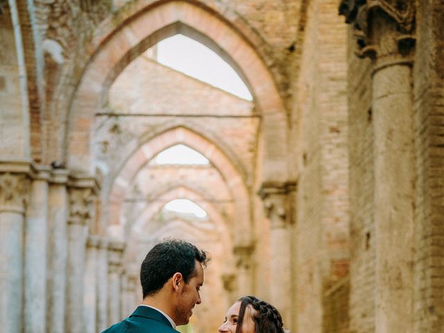 Il matrimonio di Sixtine e Walid a Chiusdino, Siena 102