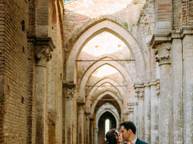 Il matrimonio di Sixtine e Walid a Chiusdino, Siena 105