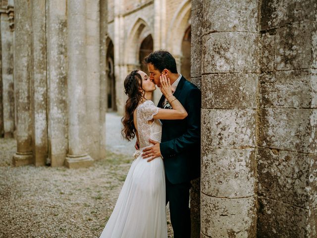 Il matrimonio di Sixtine e Walid a Chiusdino, Siena 109