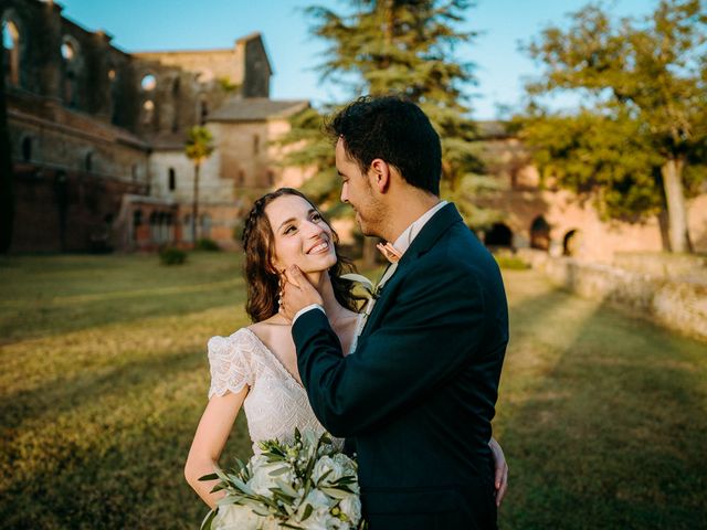 Il matrimonio di Sixtine e Walid a Chiusdino, Siena 113
