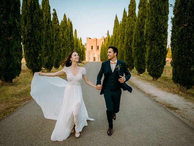 Il matrimonio di Sixtine e Walid a Chiusdino, Siena 119