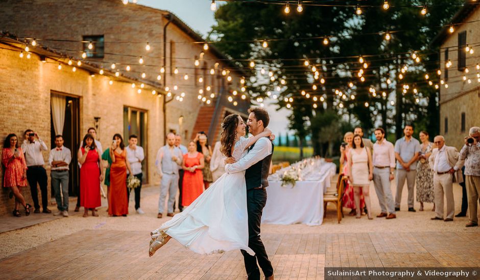 Il matrimonio di Sixtine e Walid a Chiusdino, Siena