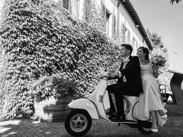 Il matrimonio di Simone e Monica a Corte Franca, Brescia 21
