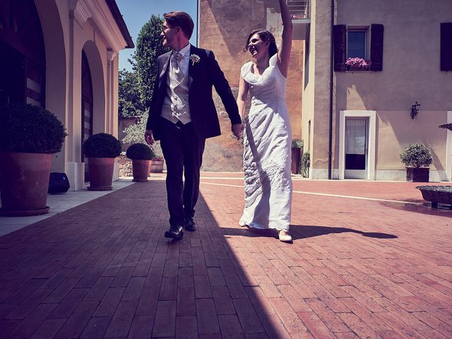 Il matrimonio di Simone e Monica a Corte Franca, Brescia 22