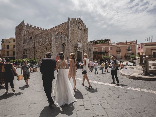 Il matrimonio di Maciek e Paulina a Taormina, Messina 14