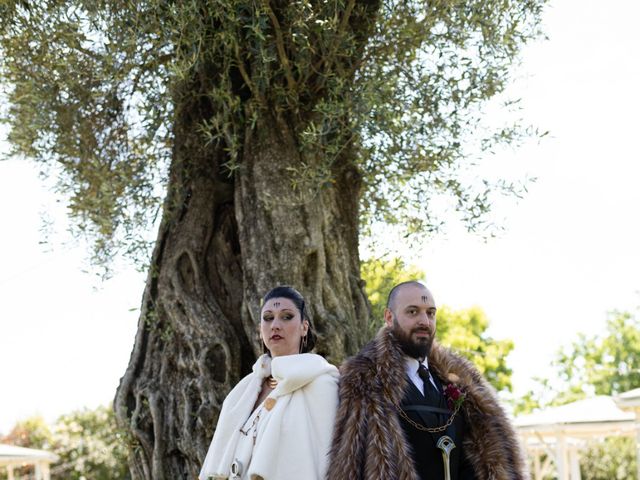 Il matrimonio di Stefano e Federica a Cerveteri, Roma 12