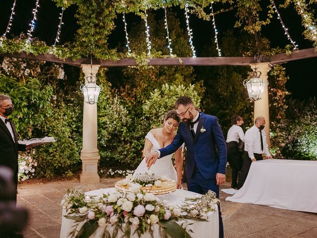 Il matrimonio di Simone e Caterina a Montespertoli, Firenze 93