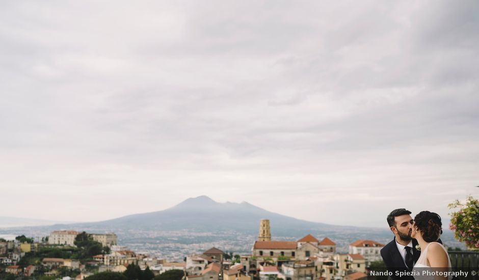 Il matrimonio di Domenico e Annapaola a Lettere, Napoli