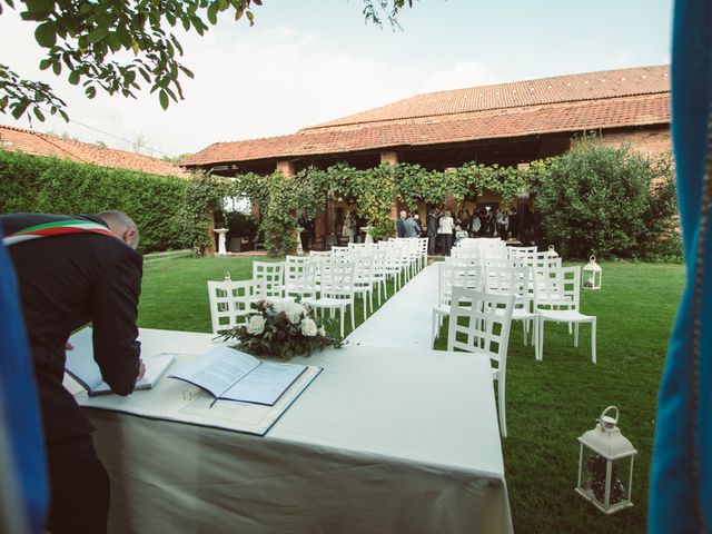 Il matrimonio di Fabrizio e Giulia a Sillavengo, Novara 40