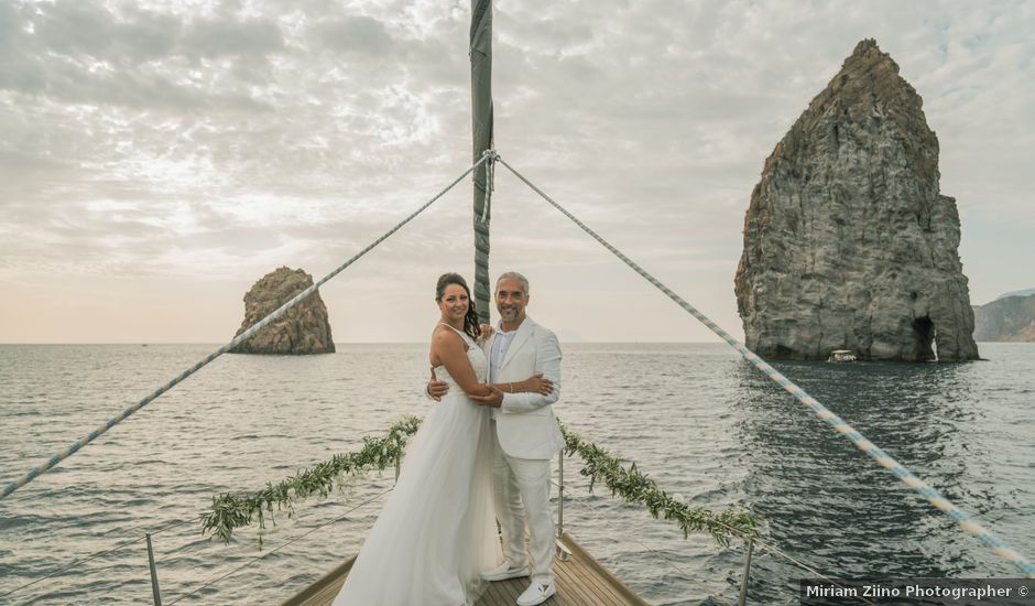 Il matrimonio di Salvatore e Katia a Lipari, Messina