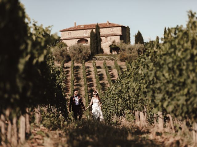 Il matrimonio di Matteo e Martina a Castelnuovo Berardenga, Siena 42