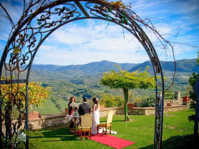 Il matrimonio di Vinicius e Carla a Nerola, Roma 14