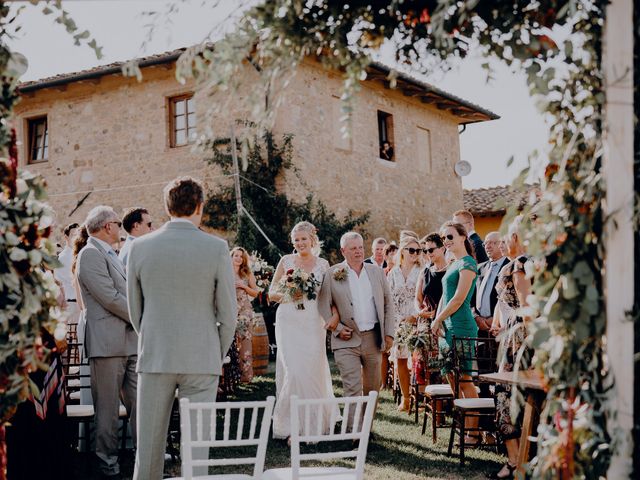 Il matrimonio di Darryl e Susanne a San Gimignano, Siena 14