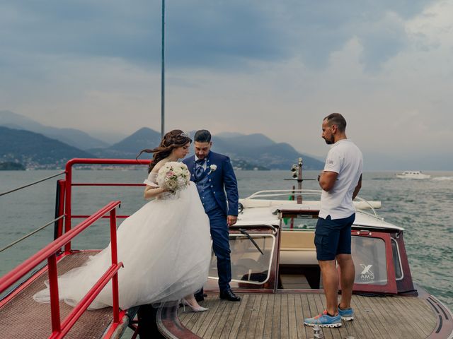 Il matrimonio di Valerio e Mariangela a Stresa, Verbania 56