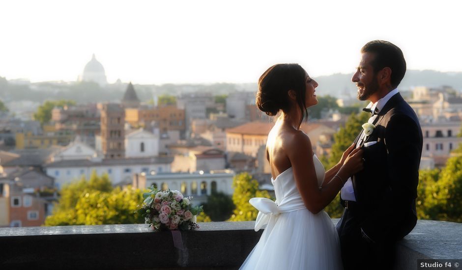 Il matrimonio di Massimo e Serena a Roma, Roma