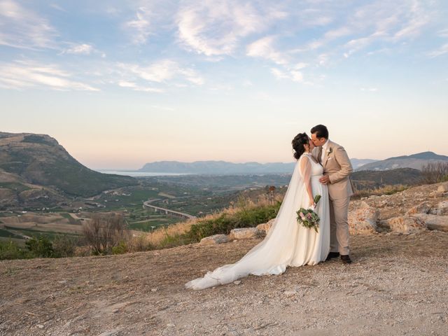 Il matrimonio di Giuseppe e Cristina a Calatafimi-Segesta, Trapani 56