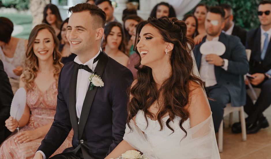 Il matrimonio di Michael e Rosanna a Lettere, Napoli