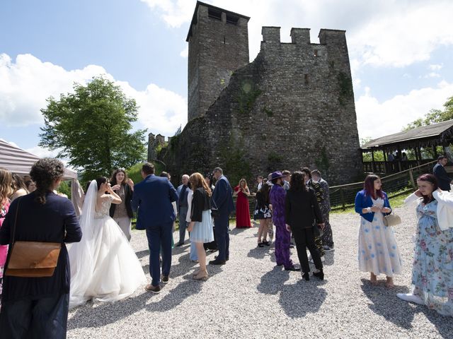 Il matrimonio di Gianfilippo e Elisa a Mel, Belluno 40