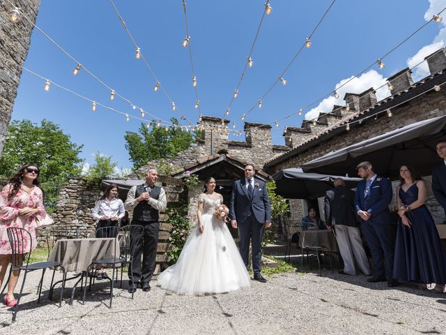 Il matrimonio di Gianfilippo e Elisa a Mel, Belluno 43