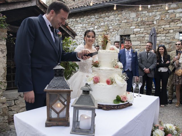 Il matrimonio di Gianfilippo e Elisa a Mel, Belluno 75