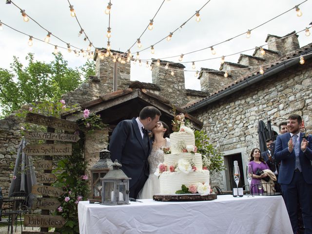 Il matrimonio di Gianfilippo e Elisa a Mel, Belluno 76