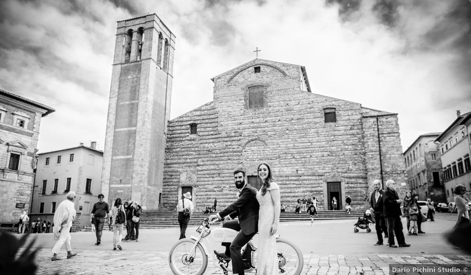 Il matrimonio di Stefano e Rachel a Montepulciano, Siena