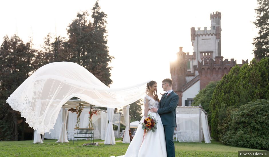 Il matrimonio di Davide e Désireé a Pombia, Novara