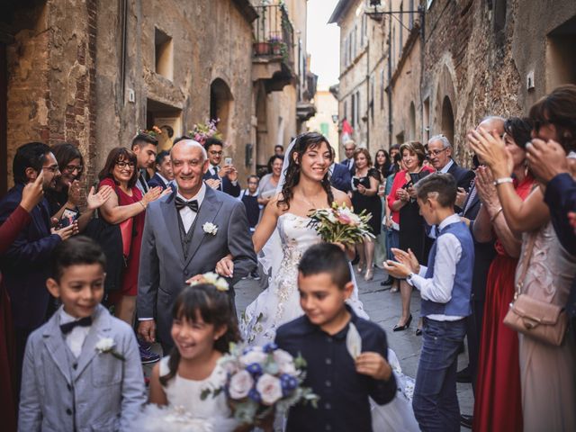 Il matrimonio di Stefano e Denise a Pienza, Siena 13