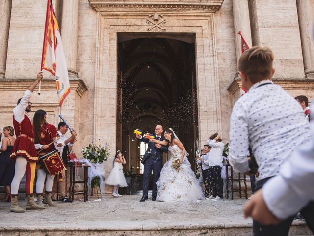 Il matrimonio di Stefano e Denise a Pienza, Siena 19