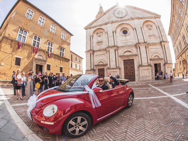 Il matrimonio di Stefano e Denise a Pienza, Siena 1