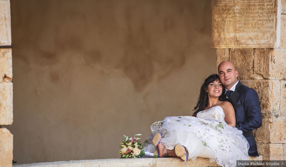 Il matrimonio di Stefano e Denise a Pienza, Siena