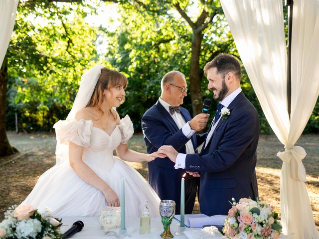 Il matrimonio di Davide e Elena a Grottaferrata, Roma 32
