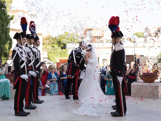 Il matrimonio di Mirko e Antonietta a Cerveteri, Roma 73