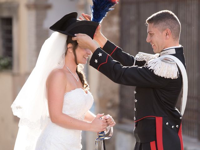 Il matrimonio di Mirko e Antonietta a Cerveteri, Roma 83