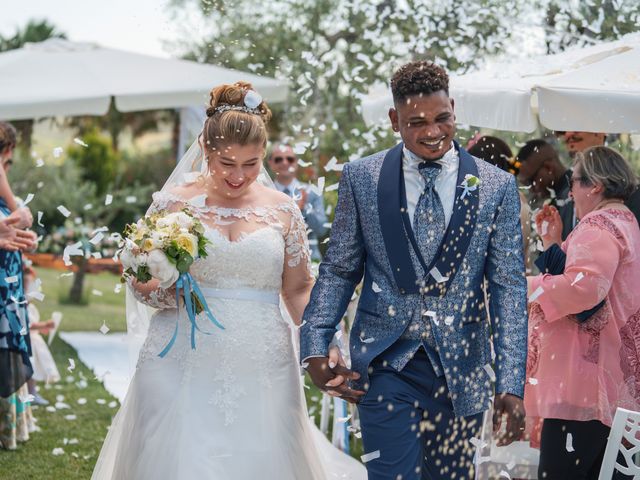 Il matrimonio di Djibril e Michela a Bernalda, Matera 59