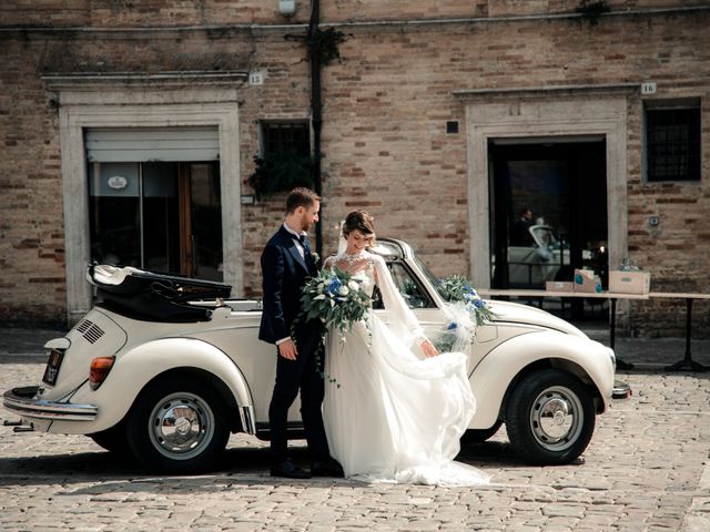 Il matrimonio di Giorgia e Massimo a Offida, Ascoli Piceno 1