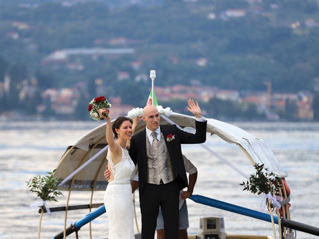 Il matrimonio di Sandro e Grazia a Angera, Varese 17