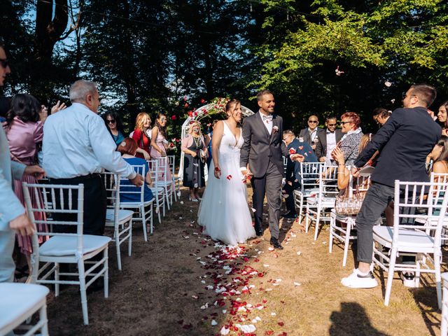 Il matrimonio di Simone e Francesca a Tradate, Varese 50