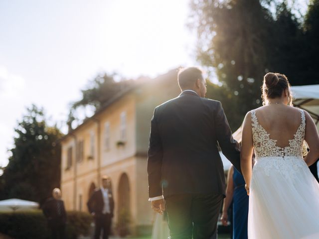 Il matrimonio di Simone e Francesca a Tradate, Varese 55