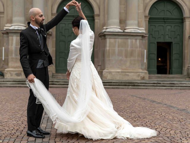 Il matrimonio di Domenico e Michela a Monastero di Vasco, Cuneo 201