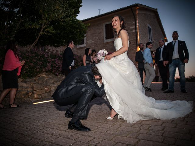 Il matrimonio di Andrea e Romina a Montecassiano, Macerata 45