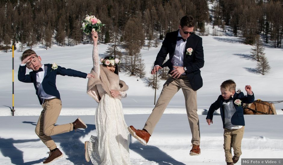 Il matrimonio di Christoper e Nadine a Livigno, Sondrio