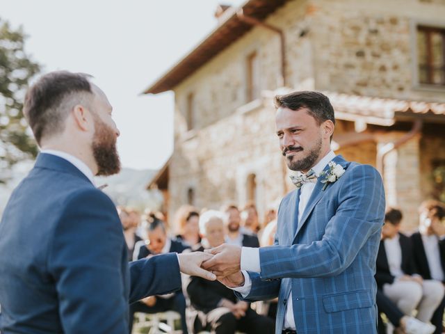 Il matrimonio di Victor e Daniele a Castel San Niccolò, Arezzo 22