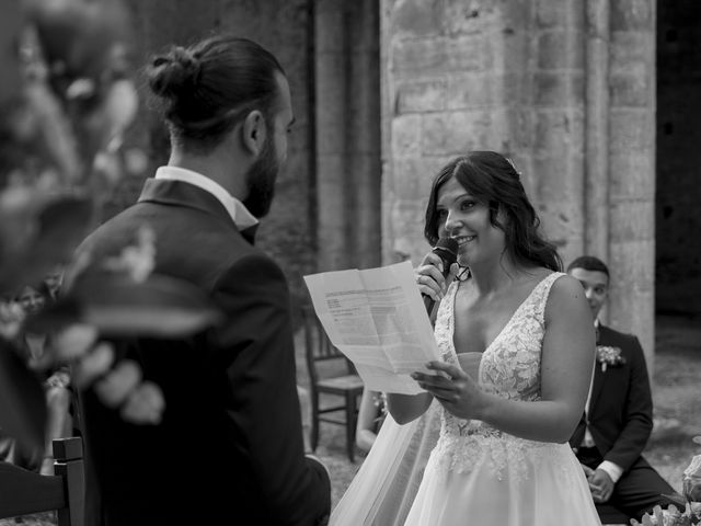 Il matrimonio di Daniele e Sofia a Chiusdino, Siena 25