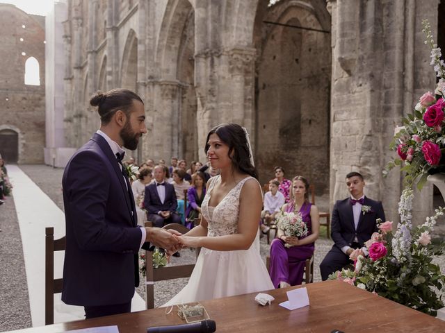 Il matrimonio di Daniele e Sofia a Chiusdino, Siena 31