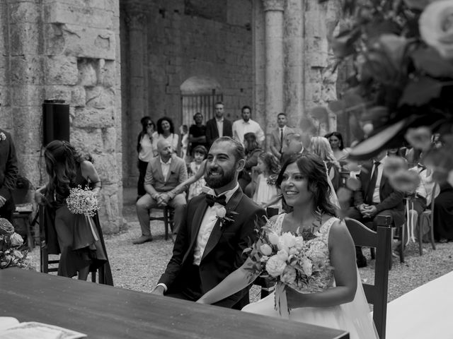 Il matrimonio di Daniele e Sofia a Chiusdino, Siena 34