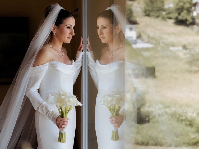 Il matrimonio di Alessandro e Valentine a Locarno, Ticino 24