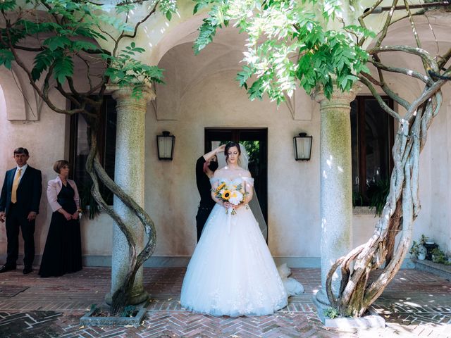 Il matrimonio di Marco e Chiara a Comignago, Novara 20