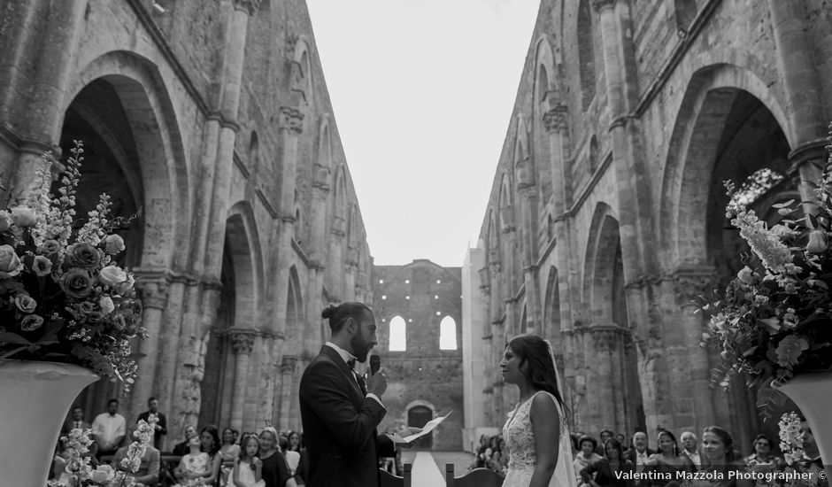 Il matrimonio di Daniele e Sofia a Chiusdino, Siena