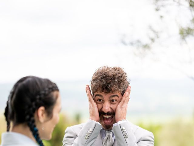 Il matrimonio di guglielmo e letizia a Bassano Romano, Viterbo 10